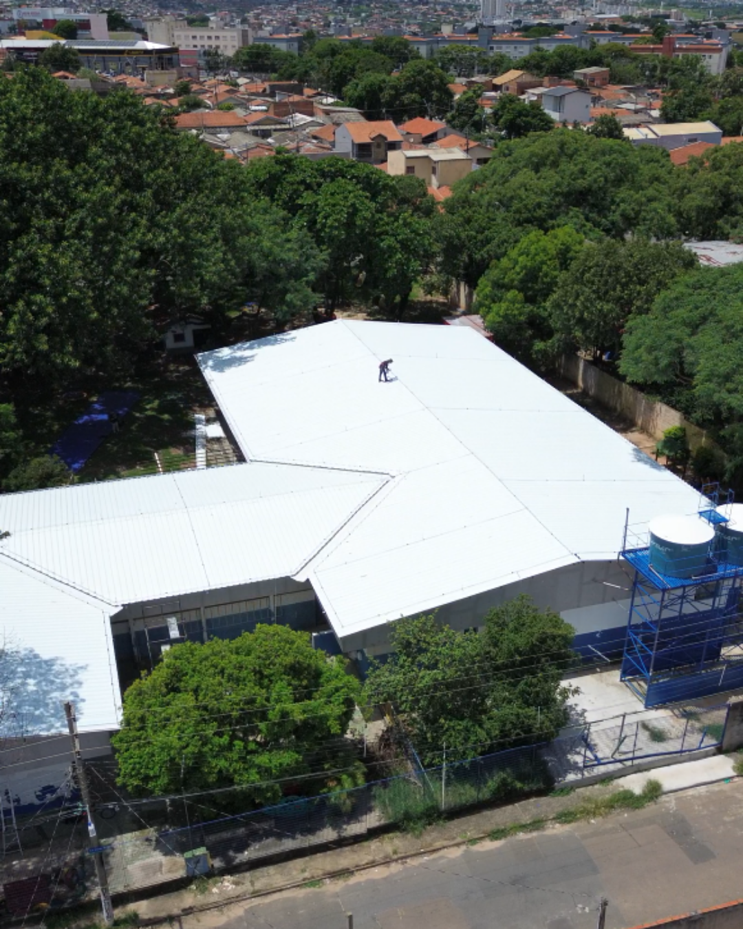Reforma interna e substituição elétrica na Escola Maria Dulce